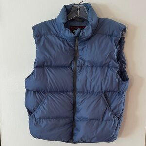 Marmot Guides Down Blue Puffer Vest Women’s Medium